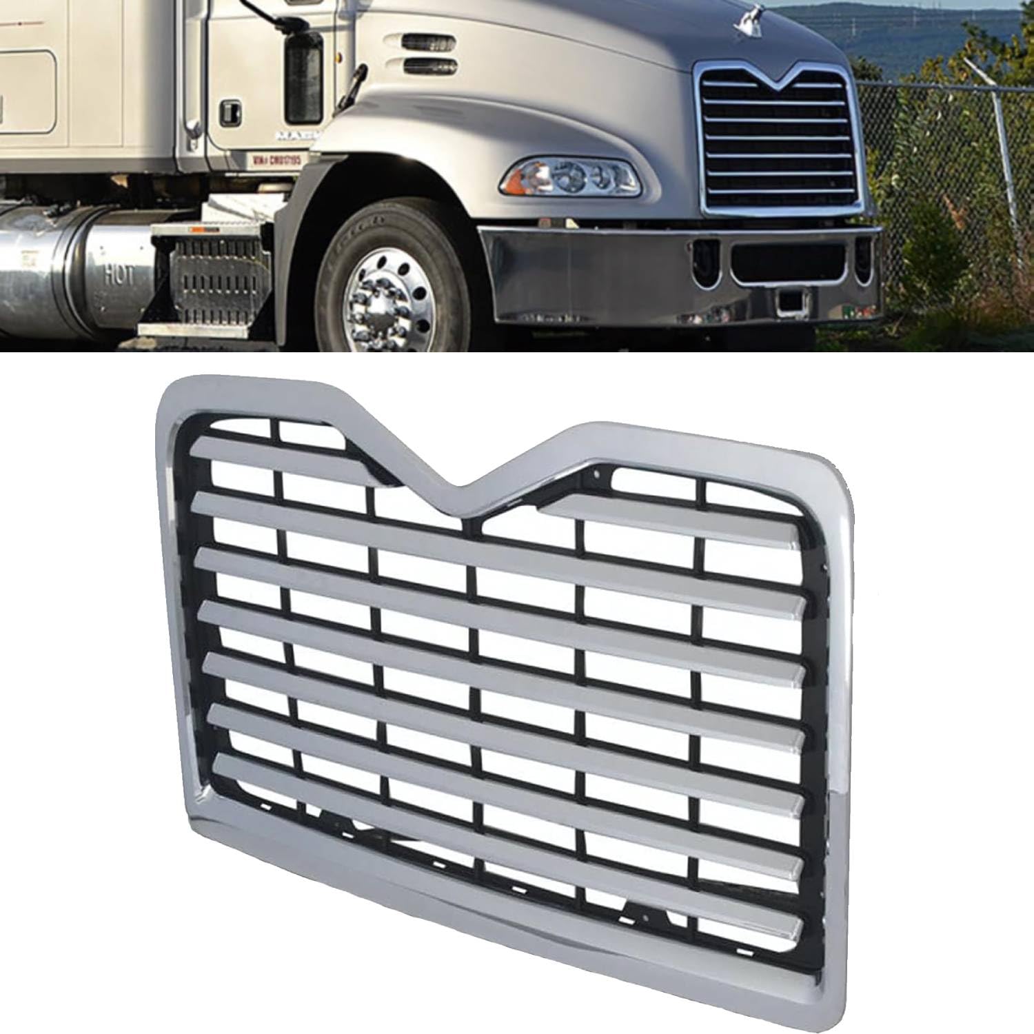 Amazon.com: TORQUE Replacement Chrome Grill Grille w/out Bug